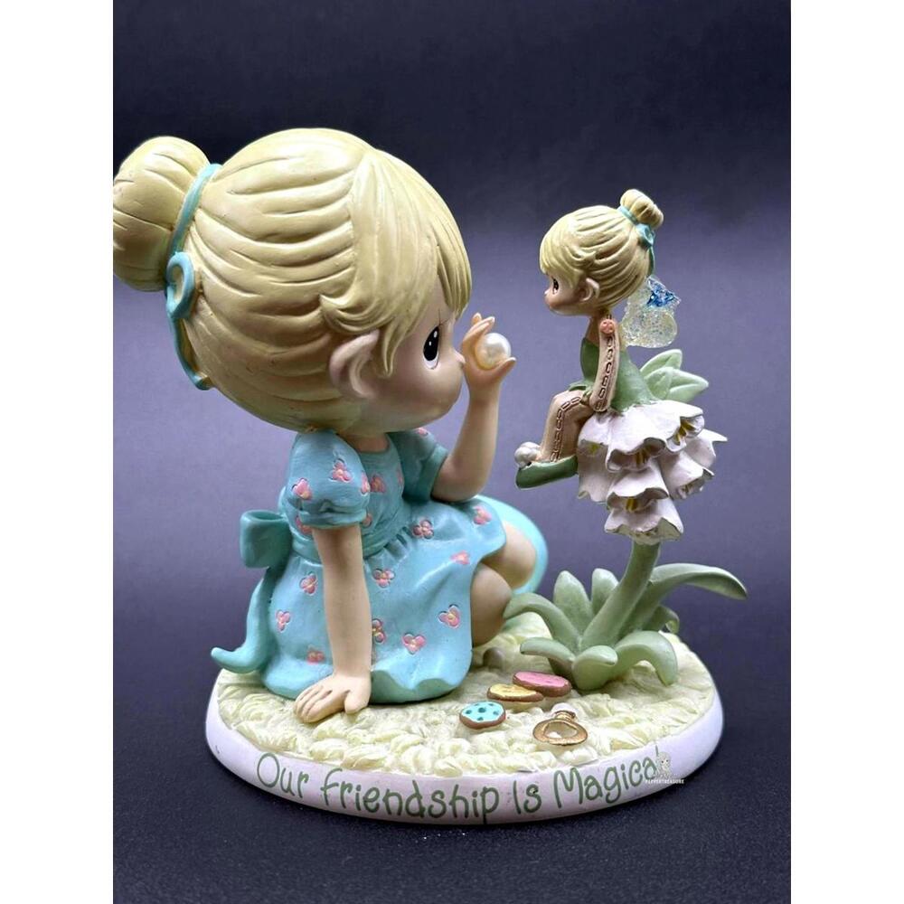 Rare HTF Precious Moments Disney Tinkerbell Figurine - Picture 9 of 9